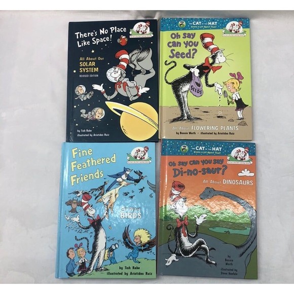 Dr seuss learning library book lot/bundle of 4 - Picture 3 of 5